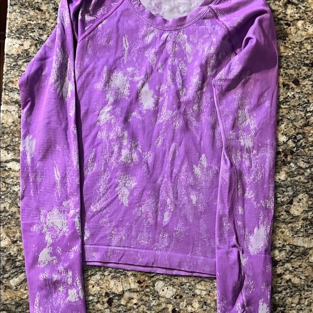 Lululemon Purple Long Sleeve swiftly